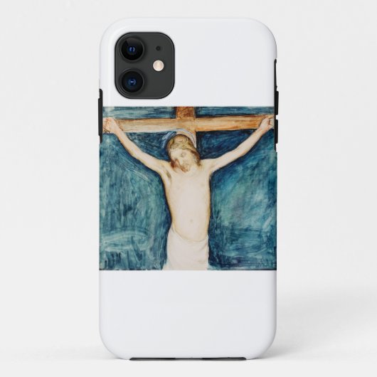 Coques Case-Mate iPhone Crucifixion du Retable de l'église (Dos)