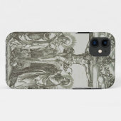 Coques Case-Mate iPhone Crucifixion médiévale de Jésus-Christ (Dos (Horizontal))