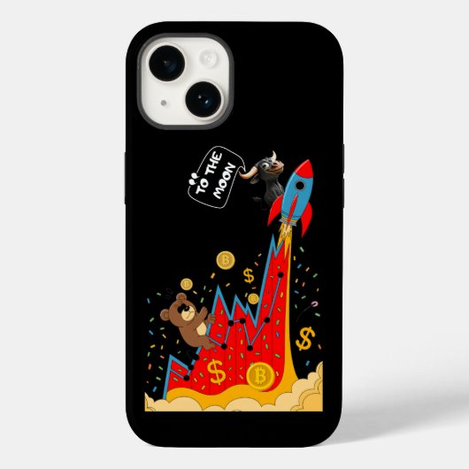 Coques Case-Mate iPhone Crypto and Stock Market Humor (Verso)