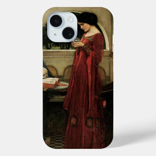 Coques Case-Mate iPhone Crystal Ball par John William Waterhouse (Verso)