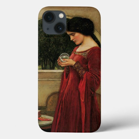 Coques Case-Mate iPhone Crystal Ball Woman Waterhouse Peinture (Verso)