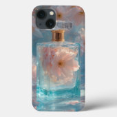 Coques Case-Mate iPhone Crystal Zephyr - Pastel Blossom Aquamarine (Verso)