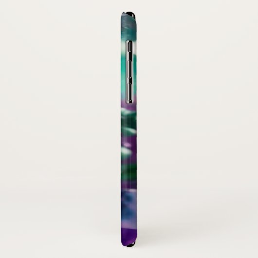 Coques Case-Mate iPhone Crystals gemmes améthyste émeraude (Dos/Gauche)