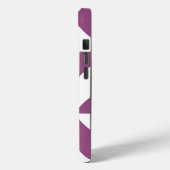 Coques Case-Mate iPhone Cube Déco géométrique violet chaud (Verso / Gauche)