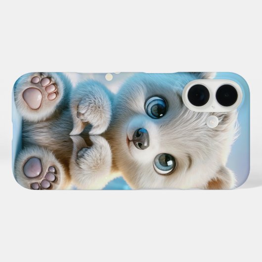 Coques Case-Mate iPhone Cube d'ours polaire (Verso (horizontal))