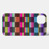 Coques Case-Mate iPhone Cubes colorés (Verso (horizontal))