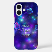 Coques Case-Mate iPhone Cubes cosmiques (Verso)