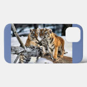 Coques Case-Mate iPhone Cubes De Tigre En Jeu (Verso (horizontal))