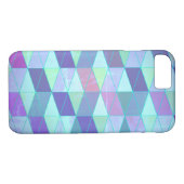 Coques Case-Mate iPhone Cubes en triangles Motif géométrique (Dos (Horizontal))