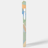 Coques Case-Mate iPhone Cubisme Abstrait Motif de mosaïque (Verso / Gauche)
