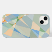 Coques Case-Mate iPhone Cubisme Abstrait Motif de mosaïque (Verso (horizontal))