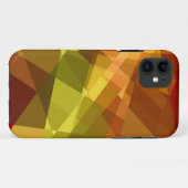 Coques Case-Mate iPhone cubisme rétro et art abstrait léger (Dos (Horizontal))