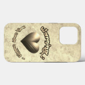 Coques Case-Mate iPhone Cuddle Alert – Art with Heart! (Verso (horizontal))