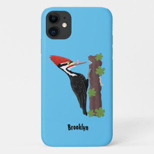 Case-Mate iPhone Case Cue drôle Pileated woodpecker dessin d'illustratio