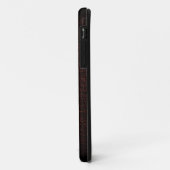 Coques Case-Mate iPhone Cuir Brown moderne (Dos/Gauche)