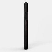 Coques Case-Mate iPhone Cuir Brown moderne (Dos/Droite)