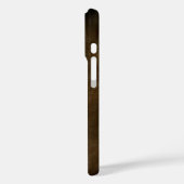 Coques Case-Mate iPhone Cuir Brown patiné (Verso / Gauche)