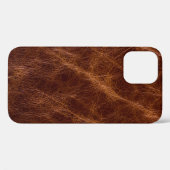 Coques Case-Mate iPhone cuir Brown textulibération, texture, abstrait, acc (Verso (horizontal))