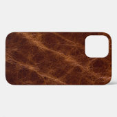 Coques Case-Mate iPhone cuir Brown textulibération, texture, abstrait, acc (Verso (horizontal))