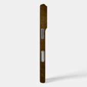 Coques Case-Mate iPhone Cuir Brown usé (Verso / Droite)