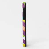 Coques Case-Mate iPhone Cuir coloré Chevron (Dos/Gauche)