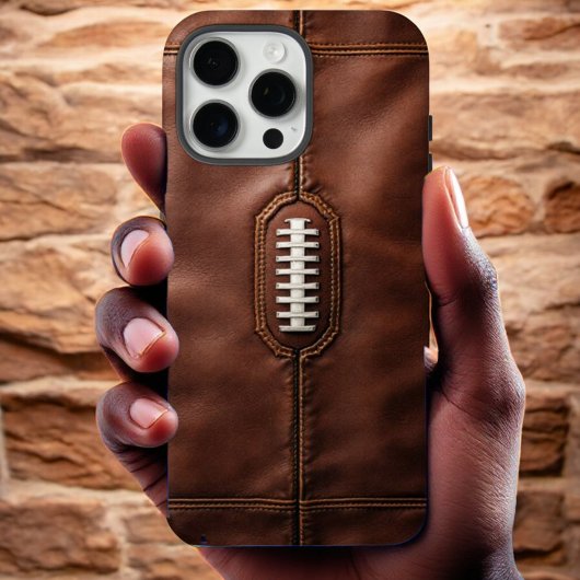 Coques Case-Mate iPhone Cuir de football élite