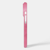 Coques Case-Mate iPhone Cuir de vachette Western Rose Crème Or (Verso / Gauche)