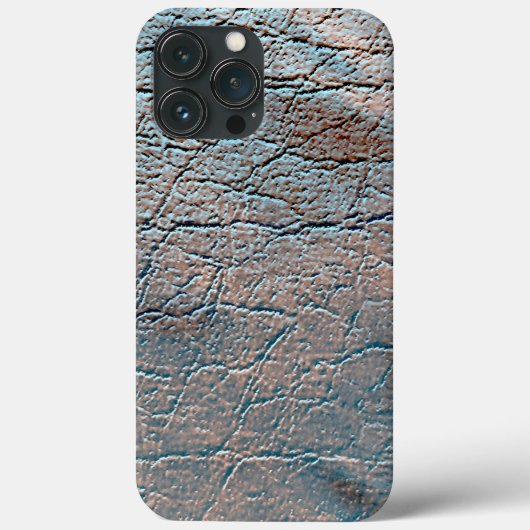 Coques Case-Mate iPhone Cuir gris et bronzé taché avec une teinte satinée (Verso)