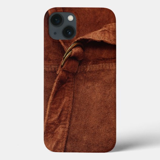 Coques Case-Mate iPhone Cuir Marron Avec Sangle Et Boucle (Verso)