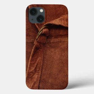 Etui iPhone Case-Mate Cuir Marron Avec Sangle Et Boucle