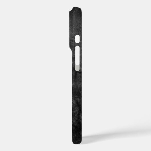 Coques Case-Mate iPhone Cuir noir (Verso / Gauche)