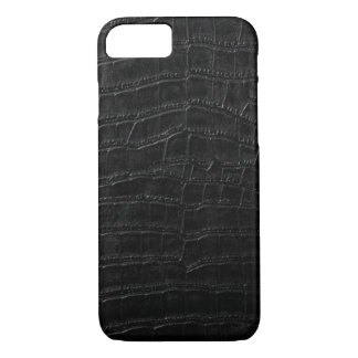 Etui iPhone Case-Mate cuir noir d'alligator