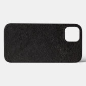 Coques Case-Mate iPhone Cuir noir texturé (Verso (horizontal))