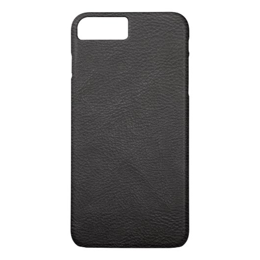 Coques Case-Mate iPhone Cuir noir texturé (Dos)