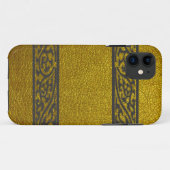 Coques Case-Mate iPhone Cuir Or moderne (Dos (Horizontal))