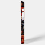 Coques Case-Mate iPhone Cuir Patriotique Faux (Verso / Gauche)