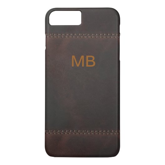 Coques Case-Mate iPhone Cuir piqué par Faux (Dos)