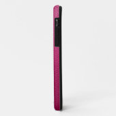 Coques Case-Mate iPhone Cuir rose (Dos/Gauche)