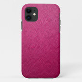 Coques Case-Mate iPhone Cuir rose (Dos)