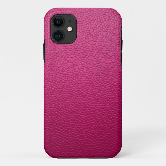 Coques Case-Mate iPhone Cuir rose (Dos)