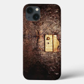 Coques Case-Mate iPhone cuir vintage (Verso)