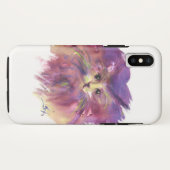 Coques Case-Mate iPhone CUISINE À VIDE, PORTRAIT DE CHAT DE CUISINE, Blanc (Dos (Horizontal))