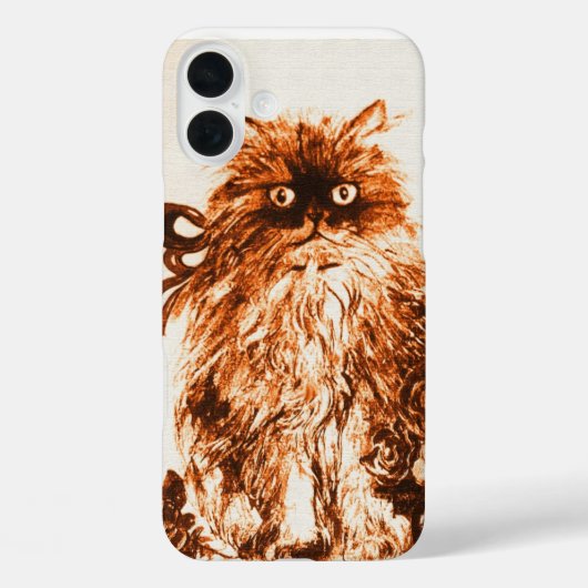 Coques Case-Mate iPhone CUISINE AVEC ROSE, Brown et blanc (Verso)