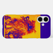 COQUES Case-Mate iPhone CUISINE AVEC ROSES BLEU JAUNE (Verso (horizontal))