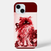 COQUES Case-Mate iPhone CUISINE AVEC ROSES ROUGES BLANCHES (Verso)