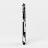 Coques Case-Mate iPhone Cuisine noir et blanc (Dos/Droite)