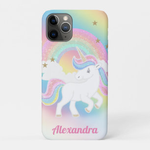 Case-Mate iPhone Case Cuisine Parties scintillant Rainbow et Unicorn ave