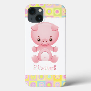 Etui iPhone Case-Mate Cuisine personnalisée Kawaii Cochon rose