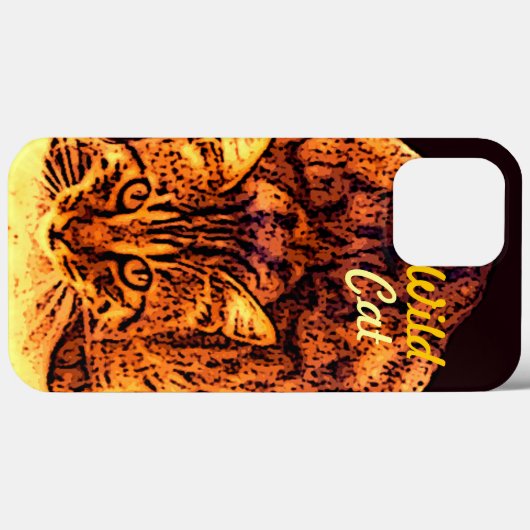 COQUES Case-Mate iPhone CUISINE WILD CAT (Verso (horizontal))