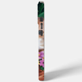 Coques Case-Mate iPhone Cuisinement Cute Kittens dans un panier à fleurs (Verso / Gauche)